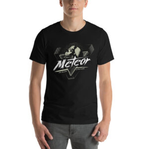 Meteor Skull Logo Short-Sleeve Unisex T-Shirt